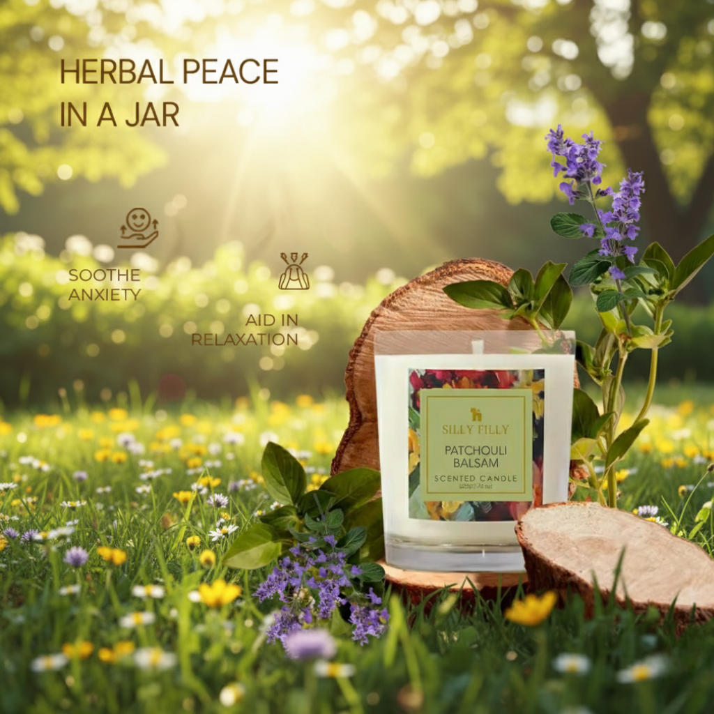 Glass Jar Candle 13 oz, 40+ Hours Burn Time – Refresh & Relax Your Space