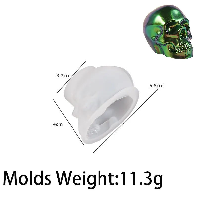 Halloween Ornament Silicone Candle Mold DIY Handmade