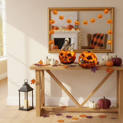 Halloween Skeleton Pumpkin Silicone Candle Molds