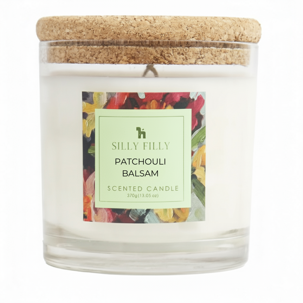 Glass Jar Candle 13 oz, 40+ Hours Burn Time – Refresh & Relax Your Space