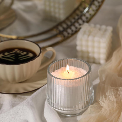 Sand Candle Wax With Wicks - Natural Vegetable Wax 250g - 500g