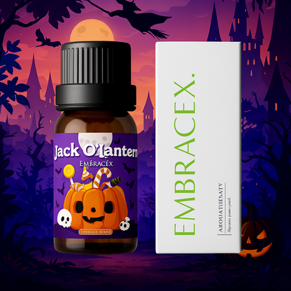 Jack O'Lantern Pumpkin Essential Oil 10ml – Halloween Fragrance Oil for Candles