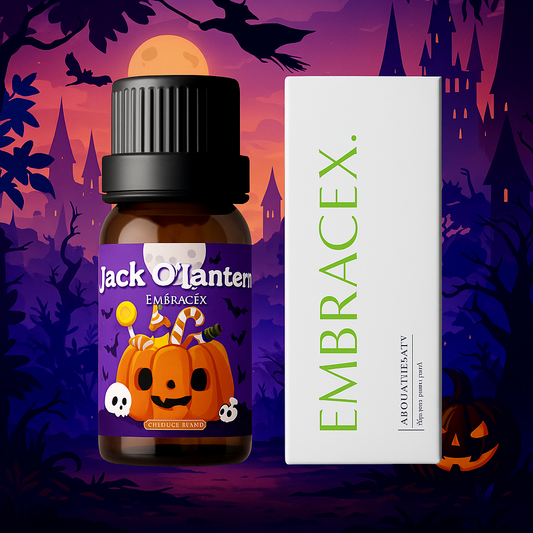 Jack O'Lantern Pumpkin Essential Oil 10ml – Halloween Fragrance Oil for Candles
