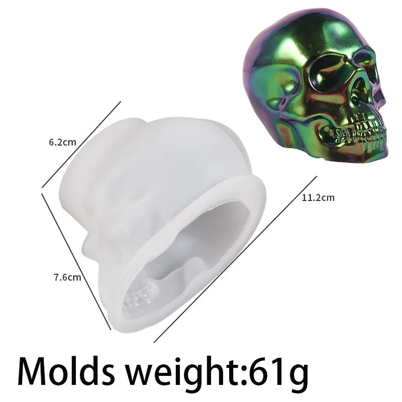Halloween Ornament Silicone Candle Mold DIY Handmade