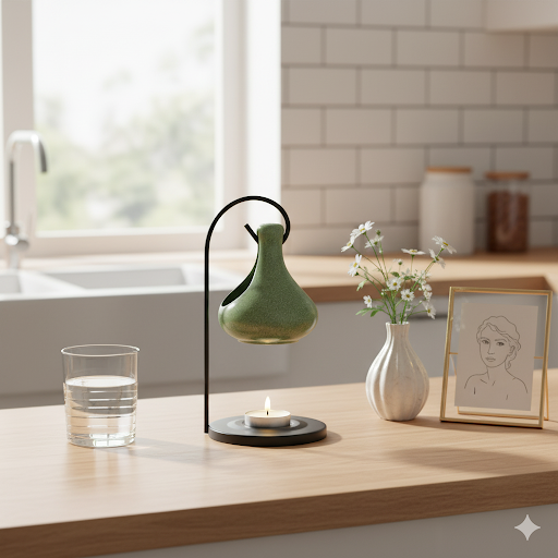 Essential Oil Burner Candle